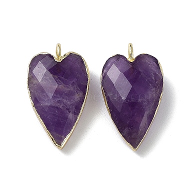 Natural Amethyst Pendants(G-G012-12G-10)-2