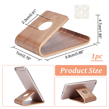 Wood Mobile Phone Holders(AJEW-WH0314-63)-2