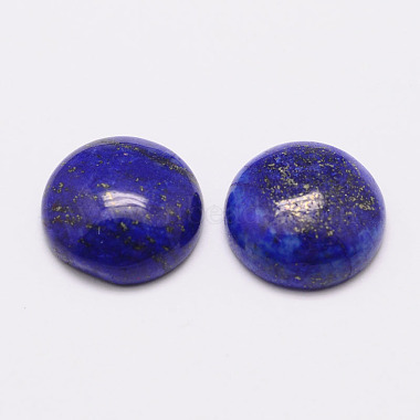 16mm Blue Half Round Lapis Lazuli Cabochons