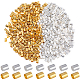 2000Pcs 2 Colors Brass Crimp Beads(KK-SP0001-85)-1