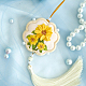 Kits de décoration pendentif en sachet en forme de fleur(DIY-WH0033-57A)-5