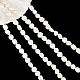 Nbeads 2 Strands Natural Cultured Freshwater Keshi Pearl Beads Strands(PEAR-NB0002-22)-1