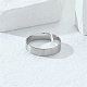 Stainless Steel Open Cuff Ring(GK9650-2)-3