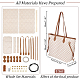 DIY Imitation Leather Sew on Women's Tote Bag Making Kit(DIY-WH0399-47B)-2