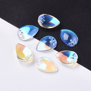 Electroplated Glass Pendants(GLAA-H016-14D)-2
