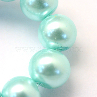Выпечки окрашенные нити шарик стекла жемчужные(X-HY-Q003-3mm-45)-3
