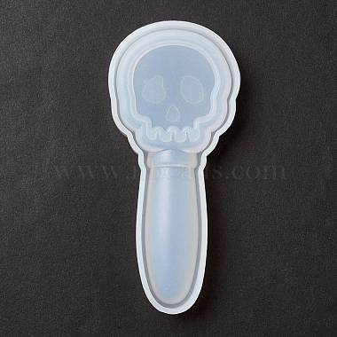 Skull Shape DIY Magic Stick Silicone Molds(DIY-F114-20)-4