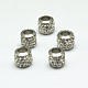 Rondelle Brass Rhinestone Beads(CPDL-I003-01)-1