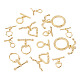 14Pcs 7 Styles Brass Toggle Clasps(KK-TA0008-51)-2