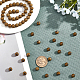 Arricraft гальванические круглые бусины из натурального агата(G-AR0002-69)-3