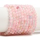 Natural Morganite Beads Strands(G-O166-25-3mm-01)-2