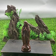 Natural Sesame Jasper Carved Healing Virgin Mary Figurines, Reiki Energy Stone Display Decorations, 100mm(PW-WG30485-02)