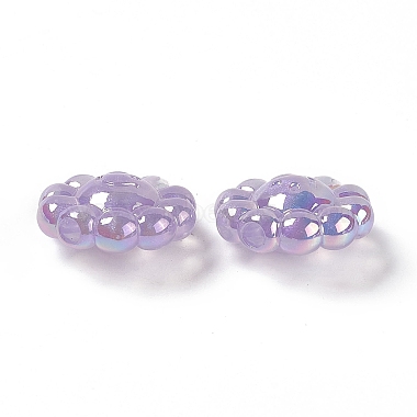 Uv placage acrylique perles européennes(PACR-M003-05C)-3