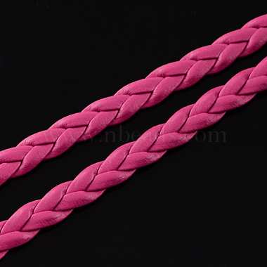 Braided Imitation Leather Cords(LC-S002-5mm-13)-2