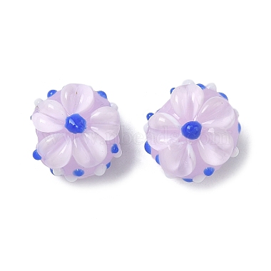 handgefertigte Lampwork Emaille Perlen(LAMP-Z020-05D)-1