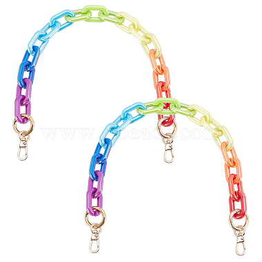 Colorful Acrylic Purse Chains