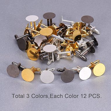 Brass Cuff Button(KK-PH0034-10)-6