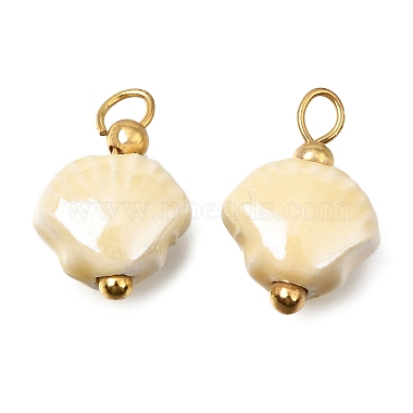 Handmade Porcelain Pendants(PR-CBA0027-02G)-2