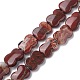 Natural Red Rainbow Jasper Beads Strands(G-K359-D06-01)-1