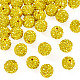 30Pcs Pave Disco Ball Beads(RB-TA0001-27A)-3
