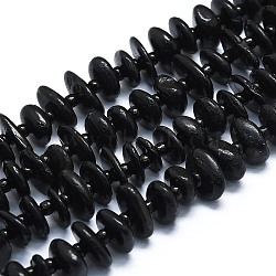 Natural Hypersthene Beads Strands, Chips, 10~12x8~9x3~4mm, Hole: 2mm, about 83pcs/strand, 15.55''(39.5cm)(G-K245-H15-03)