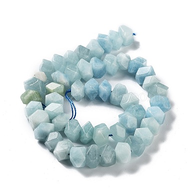 Natural Aquamarine Beads Strands(G-D091-A19)-3
