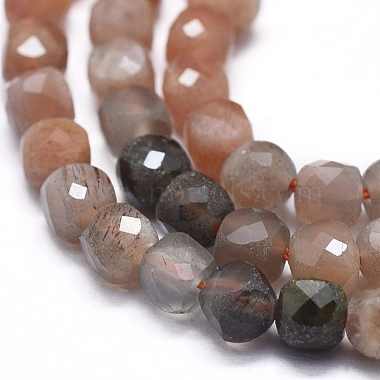 Natural Sunstone Beads  Strands(G-D0013-30)-3
