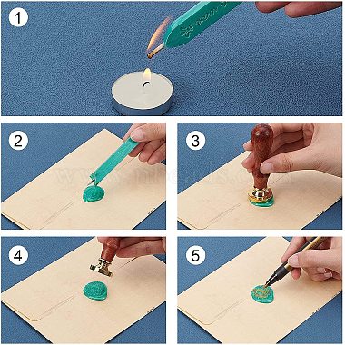 CRASPIRE Sealing Wax Sticks(DIY-CP0001-86-05)-4