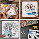 PET Hollow Out Drawing Painting Stencils(DIY-WH0391-0530)-4