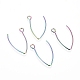 placage ionique (ip) 304 crochets de boucle d'oreille en acier inoxydable(STAS-L216-03A-M)-1