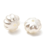 ABS Plastic Imitation Pearl Beads, Flower, White, 12x8mm, Hole: 1.8mm, about 781pcs/500g(KY-I009-15)