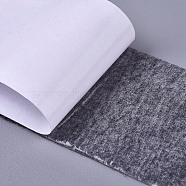 Self-adhesive Felt Fabric, Furniture Felt Strips, for Furniture and Hard Surfaces, Gray, 50x1mm, 7m/Roll(DIY-WH0051-72)