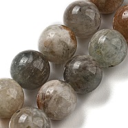 Natural Quartz Beads Strands, Round, 10mm, Hole: 1mm, about 41pcs/strand, 15.59''(39.6cm)(G-A219-A06-04)