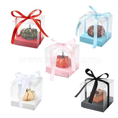 Square PET & Paper Bakery Box(CON-FZC0002-004E)-2