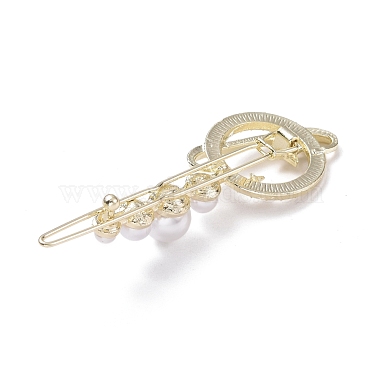 Barrettes à cheveux en alliage de cristal avec strass(PHAR-Z003-16LG)-3