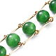 Brass Bar Link Chain Bracelets(BJEW-JB04505)-3