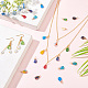 PandaHall Elit 30Pcs Handmade Millefiori Glass Pendants(FIND-PH0007-94)-4
