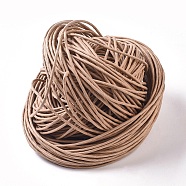 Kraft Paper Cords for DIY Jewelry Making, Paper Twine, Tan, 4mm, about 120m/roll(OCOR-WH0054-22)