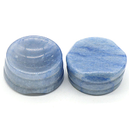 Natural Blue Aventurine Display Base Stand Holder for Crystal, Crystal Sphere Stand, 2.7x1.2cm(WICR-PW0001-16N)