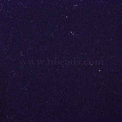 Jewelry Flocking Cloth, Polyester, Self-adhesive Fabric, Rectangle, DarkSlate Blue, 29.5x20x0.07cm(DIY-F022-A18)