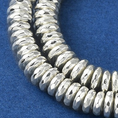 Electroplated Synthetic Non-Magnetic Hematite Beads Strands(G-H020-E01-04)-3