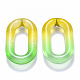 Two Tone Transparent Acrylic Linking Rings(OACR-S036-006B-N04)-1