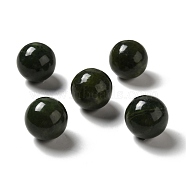 Natural Xinyi Jade/Chinese Southern Jade Beads, No Hole/Undrilled, Round, 25~25.5mm(G-A206-02-24)