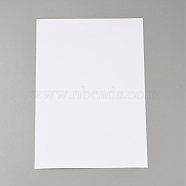 Matte Inkjet Paper, with Adhesive Sticker, Rectangle, Clear, 298x210x0.2mm(DIY-WH0240-98)