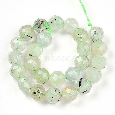 Natural Prehnite Beads Strands(G-S345-8mm-28)-3