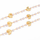 Cadenas de perlas de imitación de plástico hechas a mano(CHC-I038-20G)-1