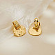 Alloy Clip-on Earrings(FS-WGC4BAE-01)-2