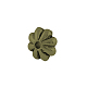 Fleur de séparateurs perles alliage de style tibétain(X-TIBEB-0885-AB-FF)-1