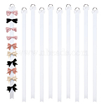 10Pcs Polyester Hairpin Hair Clip Holder Storage Organizer Hanging Ribbon, White, 1020mm(HJEW-FG00049)