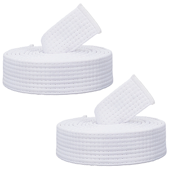 Taekwondo Belt, Martial Arts Perfomance Accessories, White, 2800x40x5.5mm